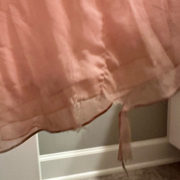 FAVIANA GLAMOUR S7577 Pink Gown/Dress with train and embellishments - Picture 8 of 14